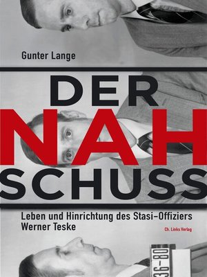 cover image of Der Nahschuss